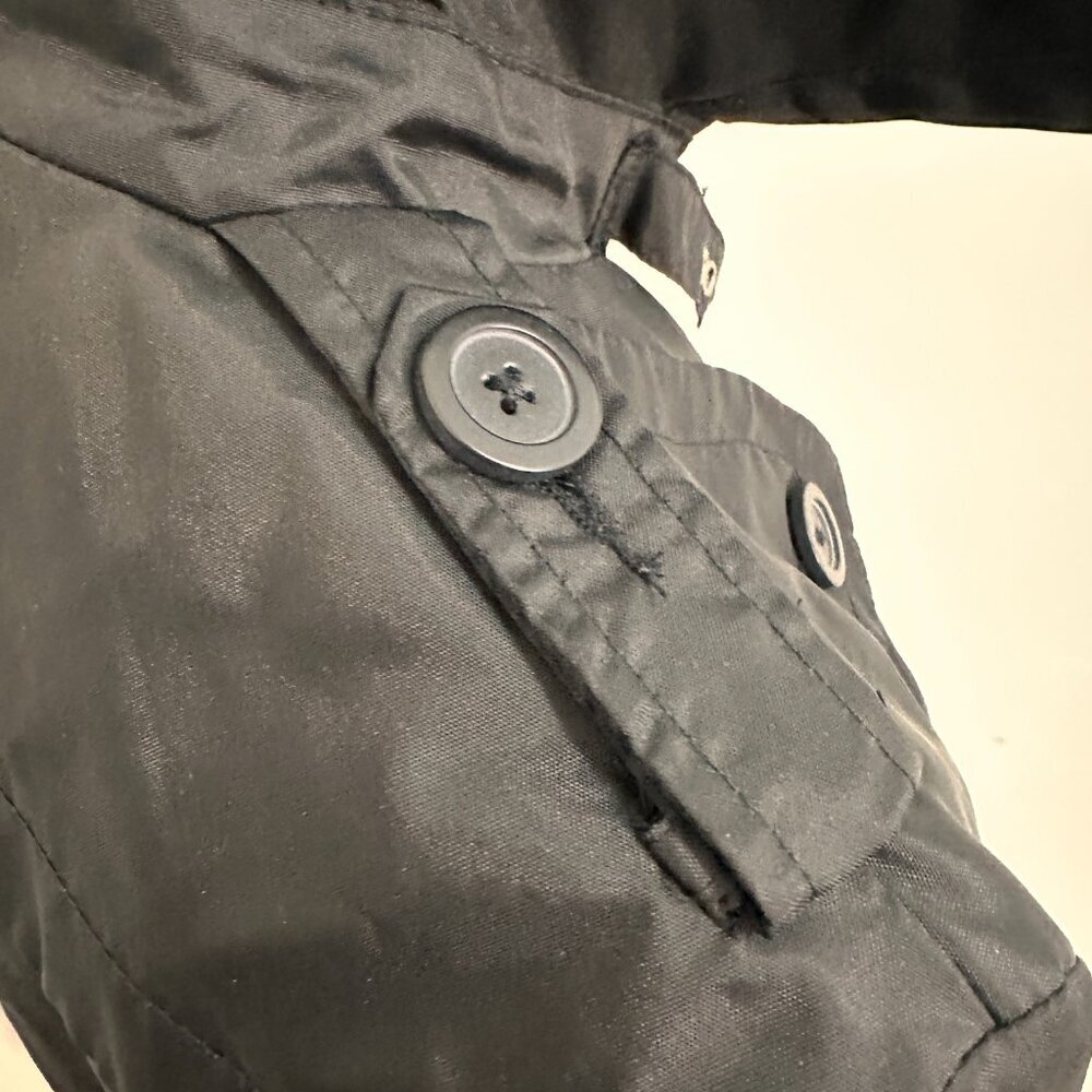 Suzy Shier Black Lightweight Double-breasted Pea Coat( US XS) - Picture 4 of 7